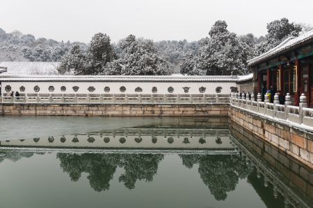 北京,颐和园,城镇,建筑