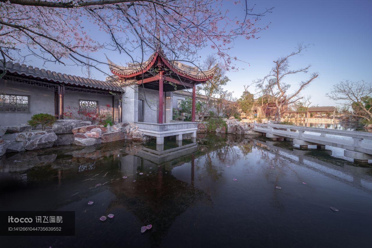 传统建筑,自然公园,自然风景