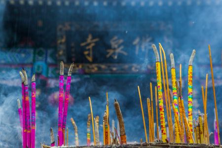 平顶山,祭祀,香火,人物活动,河南,城镇,建筑,寺庙