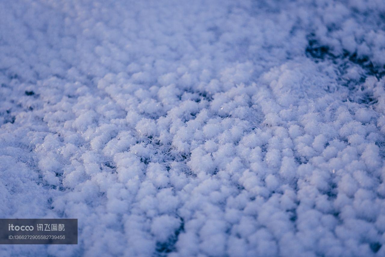 冰雪,雪花,自然风光