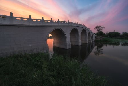 桥梁,现代建筑,建筑,城镇,道路