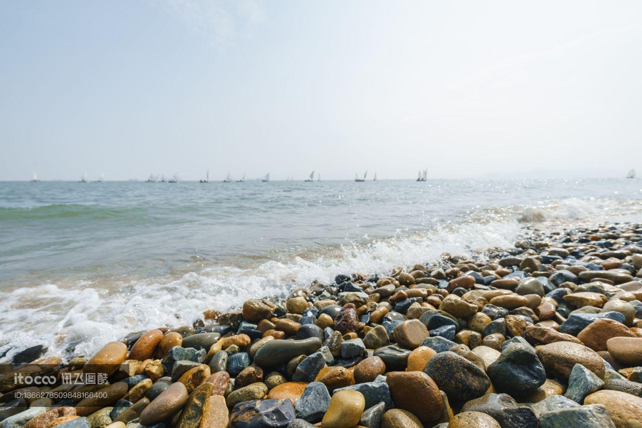 海滩,自然风光,海洋