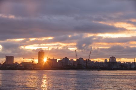 格鲁吉亚,城镇,自然风光,国外,天空,海洋,江河,建筑,都市,全景