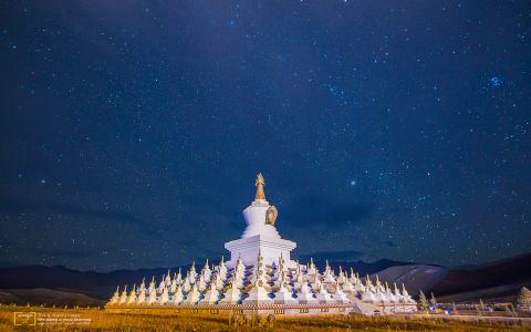 星空,星星,建筑,景点,城镇