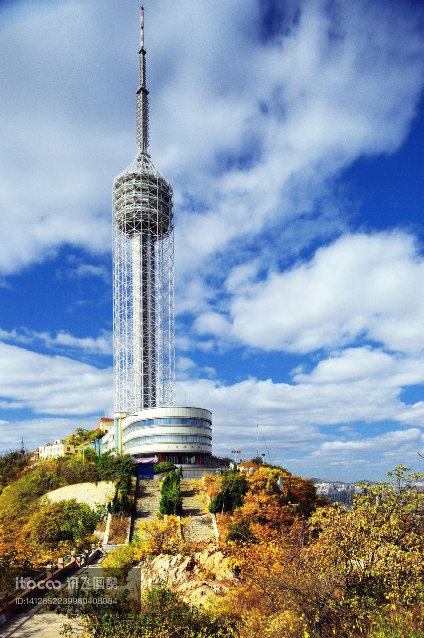 建筑,大连观光塔,大连广播电视塔