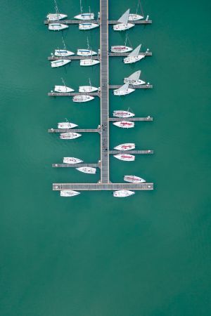 俯瞰,船,交通工具,生活工作,海洋