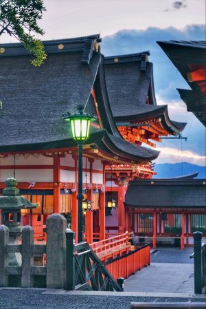 自然风光,城镇,花,建筑