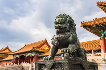 建筑,雕塑,雕像,北海公园,故宫,石狮子,传统建筑,中国,北京,历史古迹,城楼,宫殿,城镇