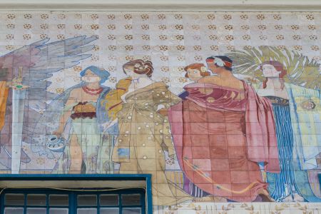 国外,设计素材,生活工作,壁画,城镇,乌克兰