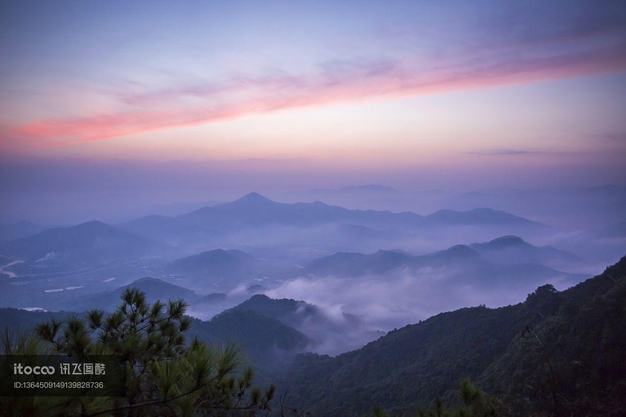 天空,自然风光,山川