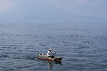 危地马拉,国外,自然风光,湖泊,海洋,船