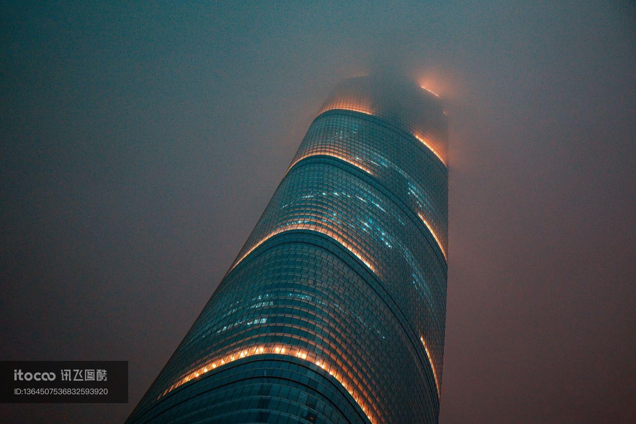 建筑,现代建筑,建筑夜景