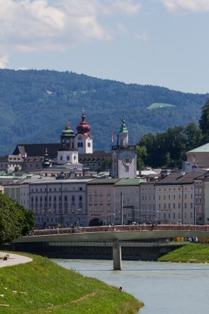 江河,现代建筑,建筑,城镇,湖泊,奥地利