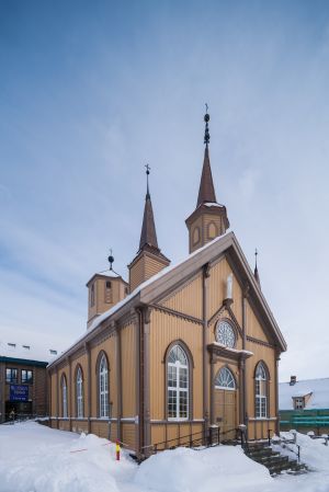 教堂,挪威,城镇,建筑,宗教文化,国外