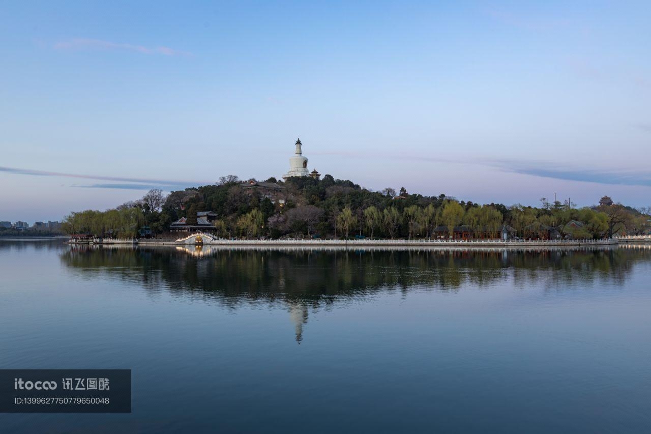 北海,公园,自然风景