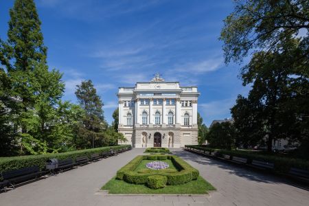 建筑,天空,道路,树木,城镇,国外,植物,灌木,波兰
