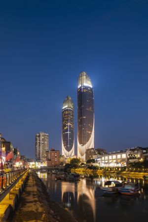 城镇,建筑,厦门,中国,福建