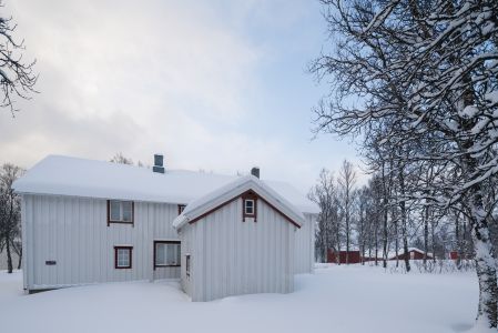 挪威,现代建筑,冰雪,建筑,国外,城镇,天空