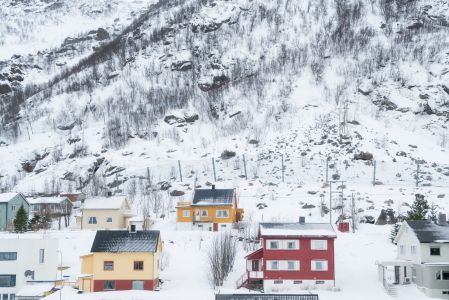 挪威,山峦,现代建筑,国外,城镇,建筑