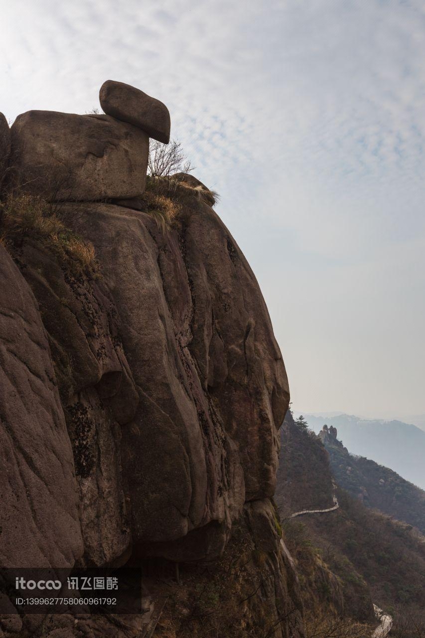 自然风光,岩石,九华山