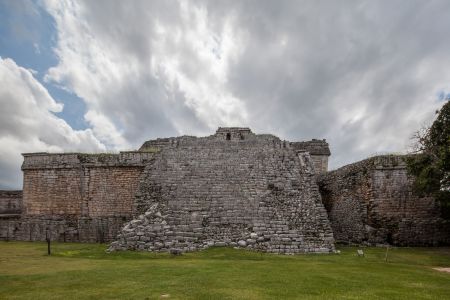 传统建筑,天空,建筑,自然风光,墨西哥,国外,历史古迹