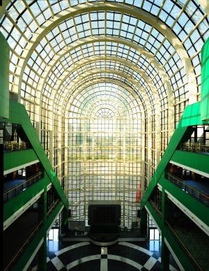 大连会展中心内厅,大连星海会展中心,建筑,物品