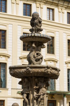 雕塑,雕像,建筑,国外,捷克