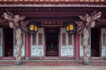 寺庙,建筑,台湾,城镇