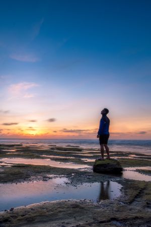 自然风光,天空,日落,抓拍人像,人像,平原