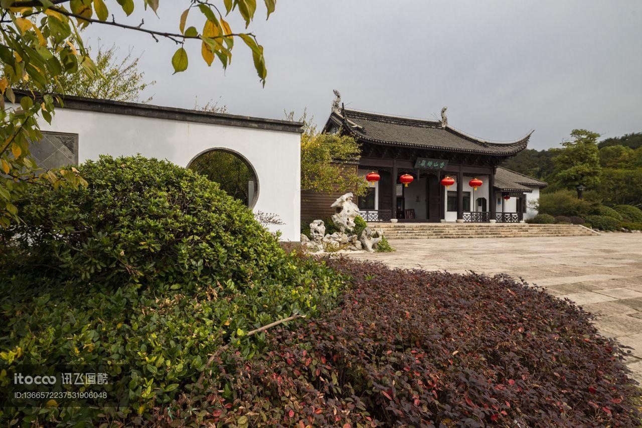 中式传统建筑,传统建筑,苏州