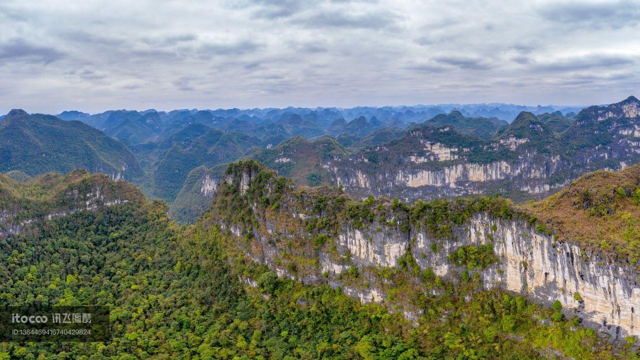 自然风光,森林,江河