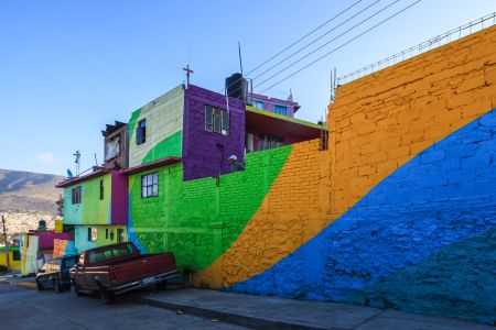 建筑,城市道路,墨西哥,现代建筑,国外,城镇