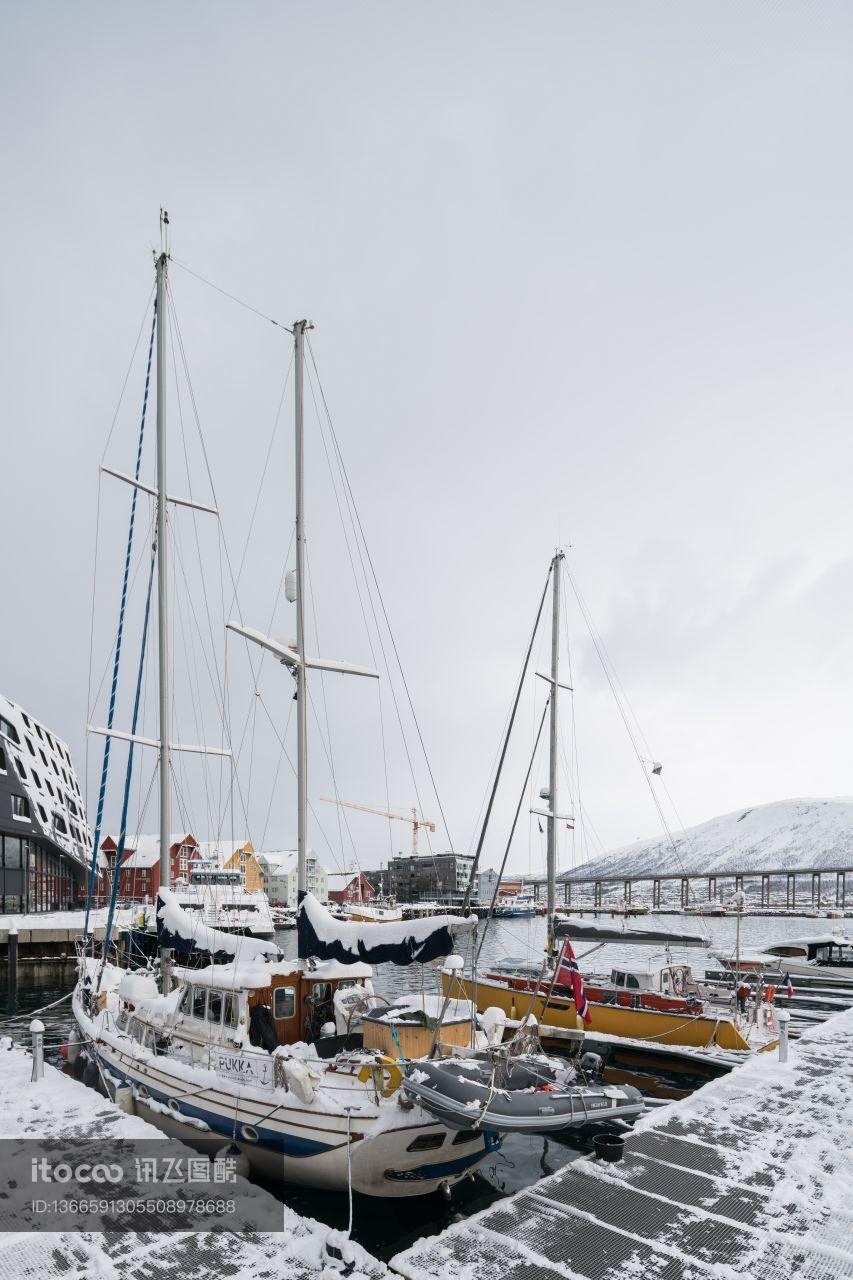 交通工具,挪威,港口码头