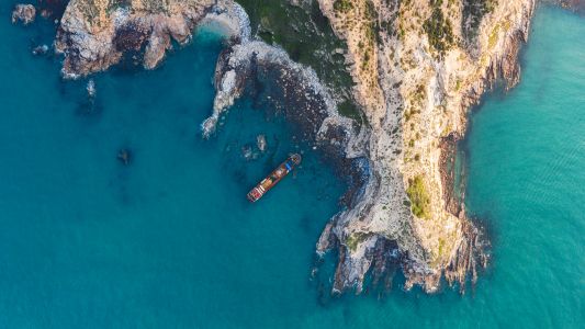 自然风光,海岛,俯瞰