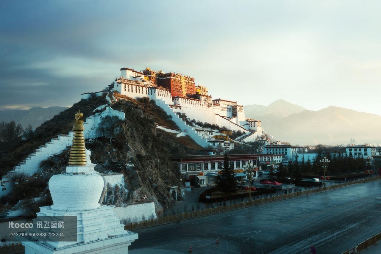 西藏,建筑,历史古迹