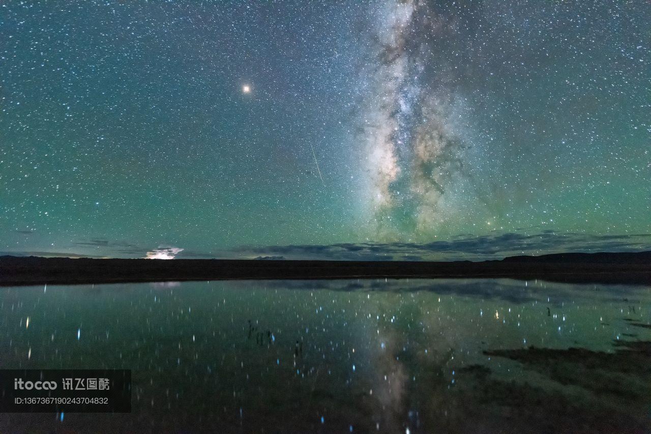 自然风光,星空,夜晚