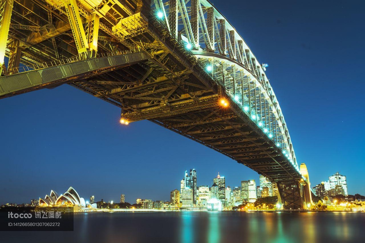 建筑,都市夜景,现代建筑