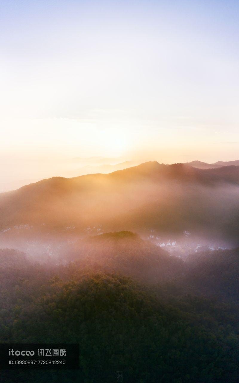 自然风光,山川,航拍