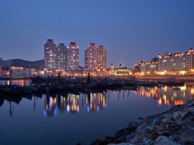 建筑,都市夜景,建筑夜景,城市夜景照明,城镇,江河