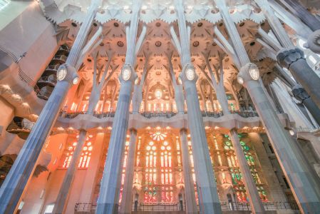 教堂,城镇,国外,建筑,宗教文化,西班牙