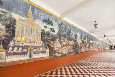 壁画,国外,城镇,寺庙,建筑,柬埔寨