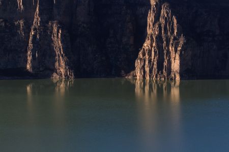 湖泊,江河,自然风光,山峦,山西,忻州,老牛湾