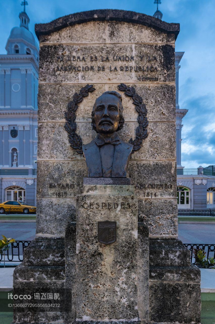 雕像,国外,古巴
