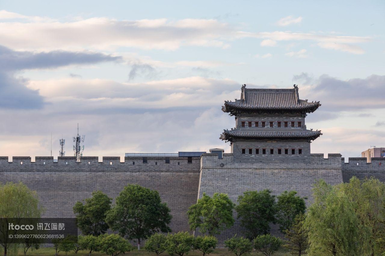 城墙,建筑,历史古迹