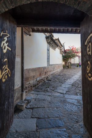 城镇,建筑,红河,中国,云南