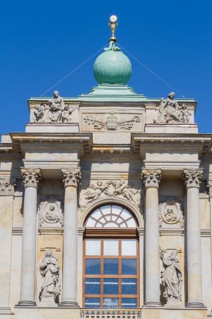 建筑,城镇,景点,特写,天空,国外,波兰,华沙