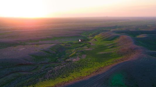 自然风光,太阳,草原