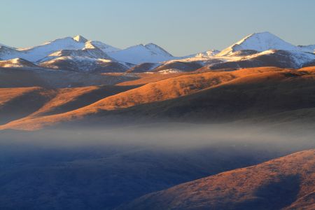 雪山,冰雪,自然风光,山川,天空,四川,阿坝,色达