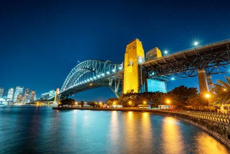 建筑,都市夜景,现代建筑,桥梁,城镇,天空,夜晚,全景