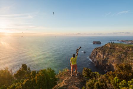 海洋,国外,自然风光,葡萄牙,海岛,全身像